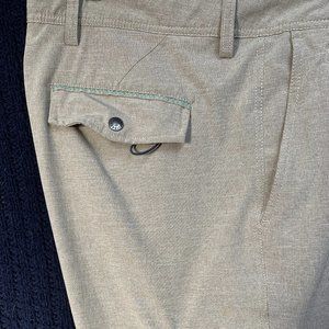 Linksoul Mens Golf Shorts (Light Grey)